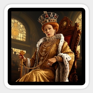 Queen Elizabeth I Sticker